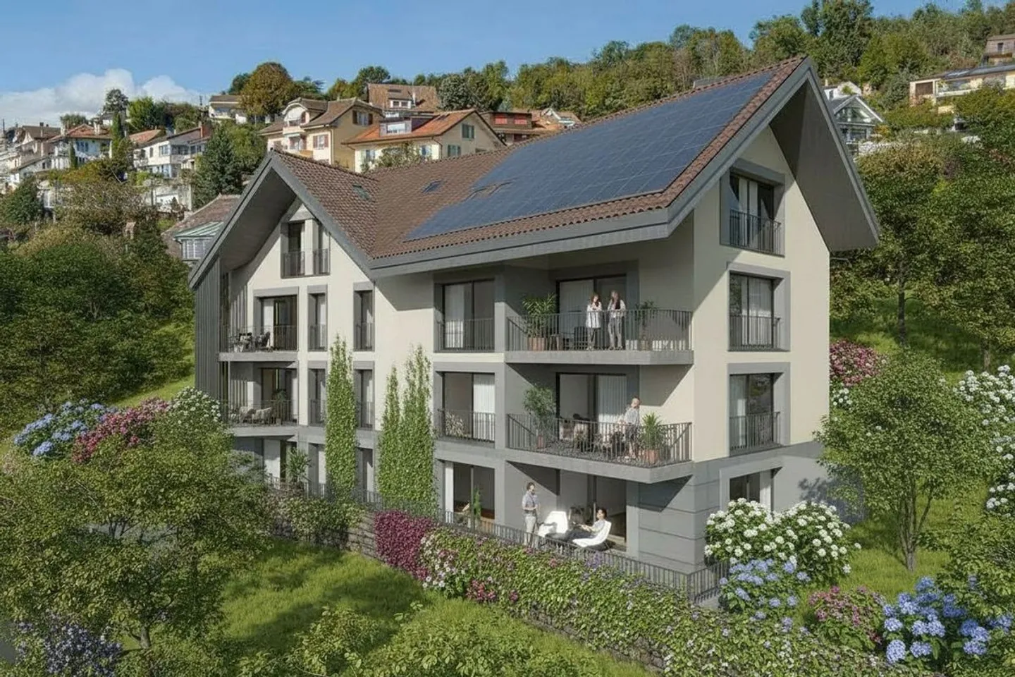 Superb new apartment, large area, lake view and generous balcony - Photo 4 of 6