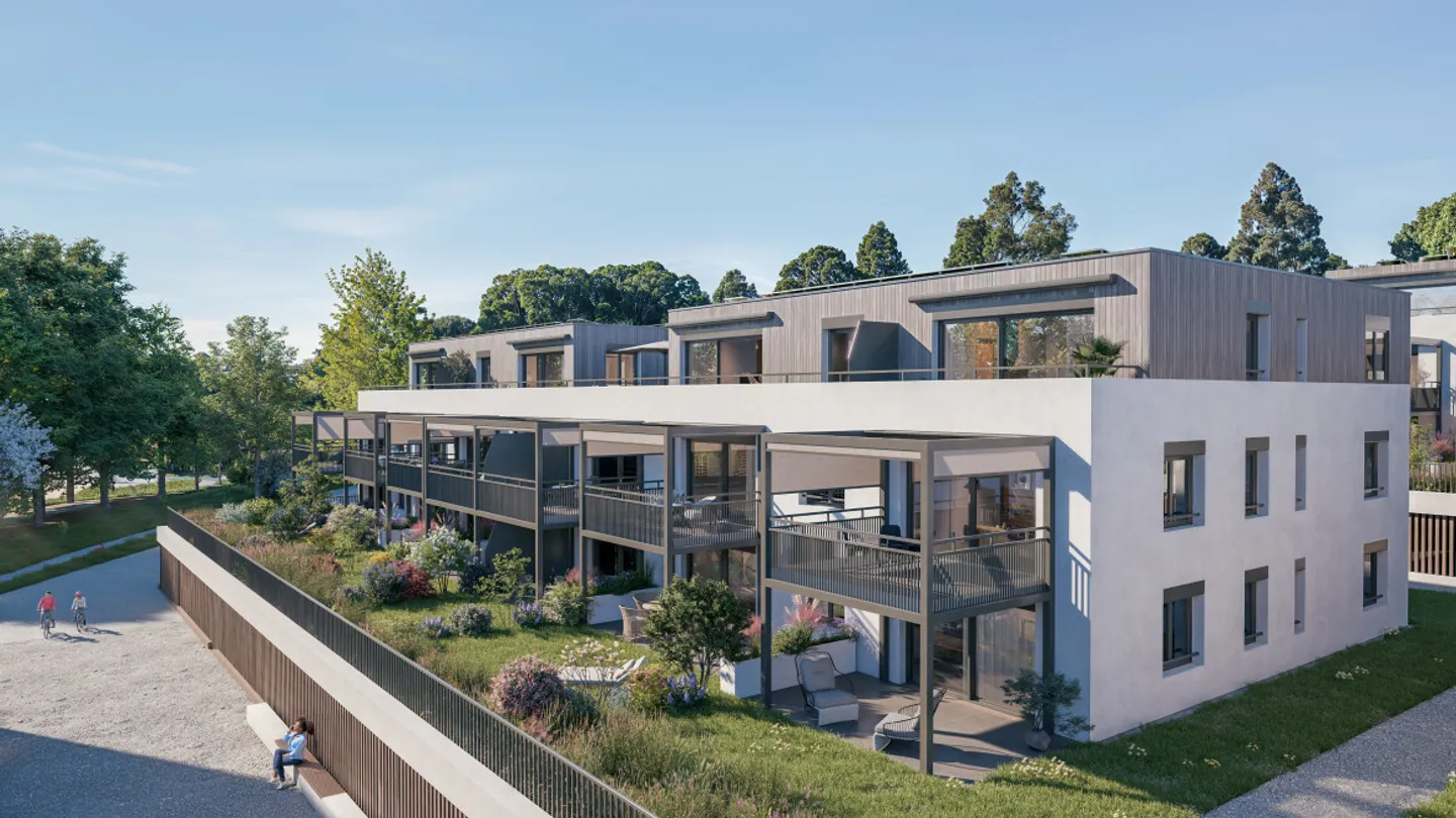 MILLE52, NEW NEIGHBORHOOD AT THE GATES OF LAUSANNE! - Photo 1 of 5