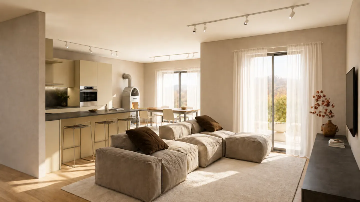 MODERNO ATTICO A NOVAGGIO - Photo 2 of 6