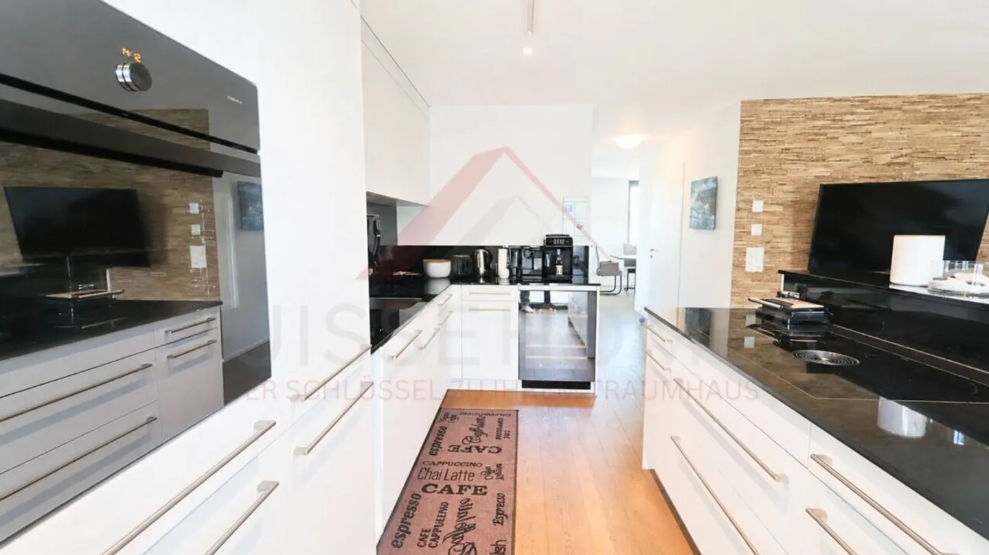Maisonette exclusive de 5,5 pièces avec cuisine design, loggia et standard Minergie - Photo 5 sur 20