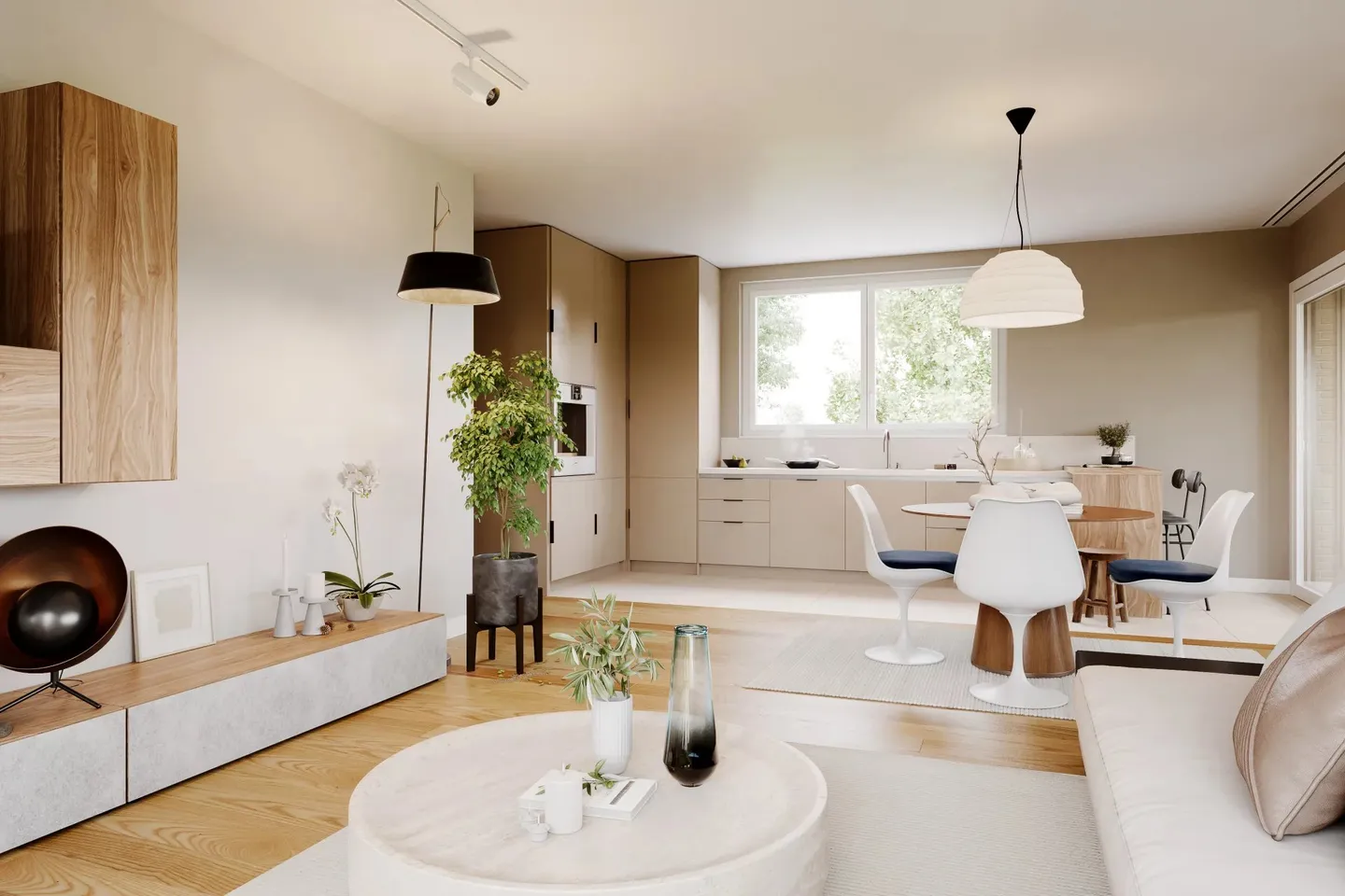 Four-room apartment on the ground floor with cellar - Photo 12 of 13