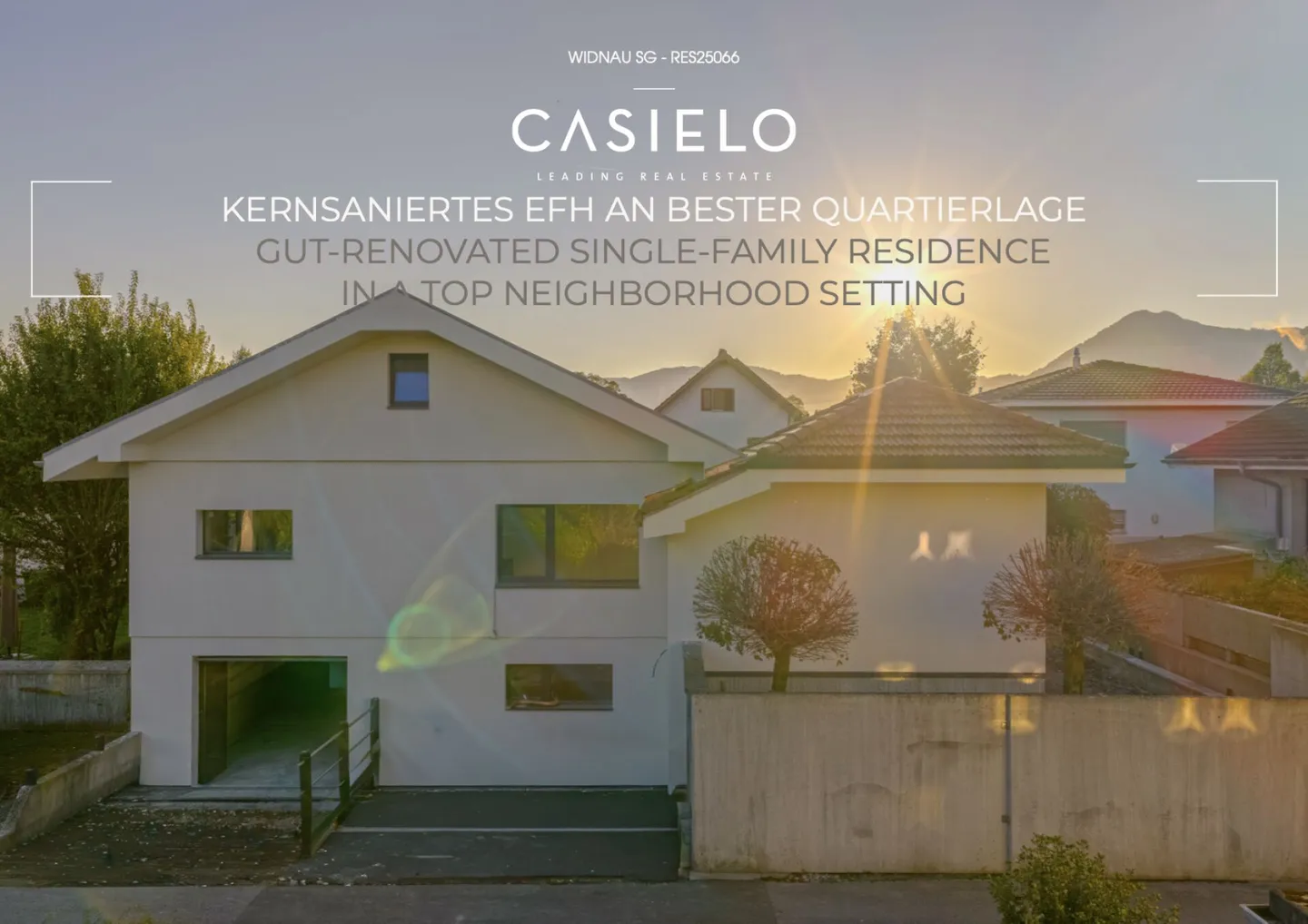 Villa unifamiliare a Widnau - completamente ristrutturata, efficiente dal punto di vista energetico e in una posizione micro-ottimale - Foto 17 di 17