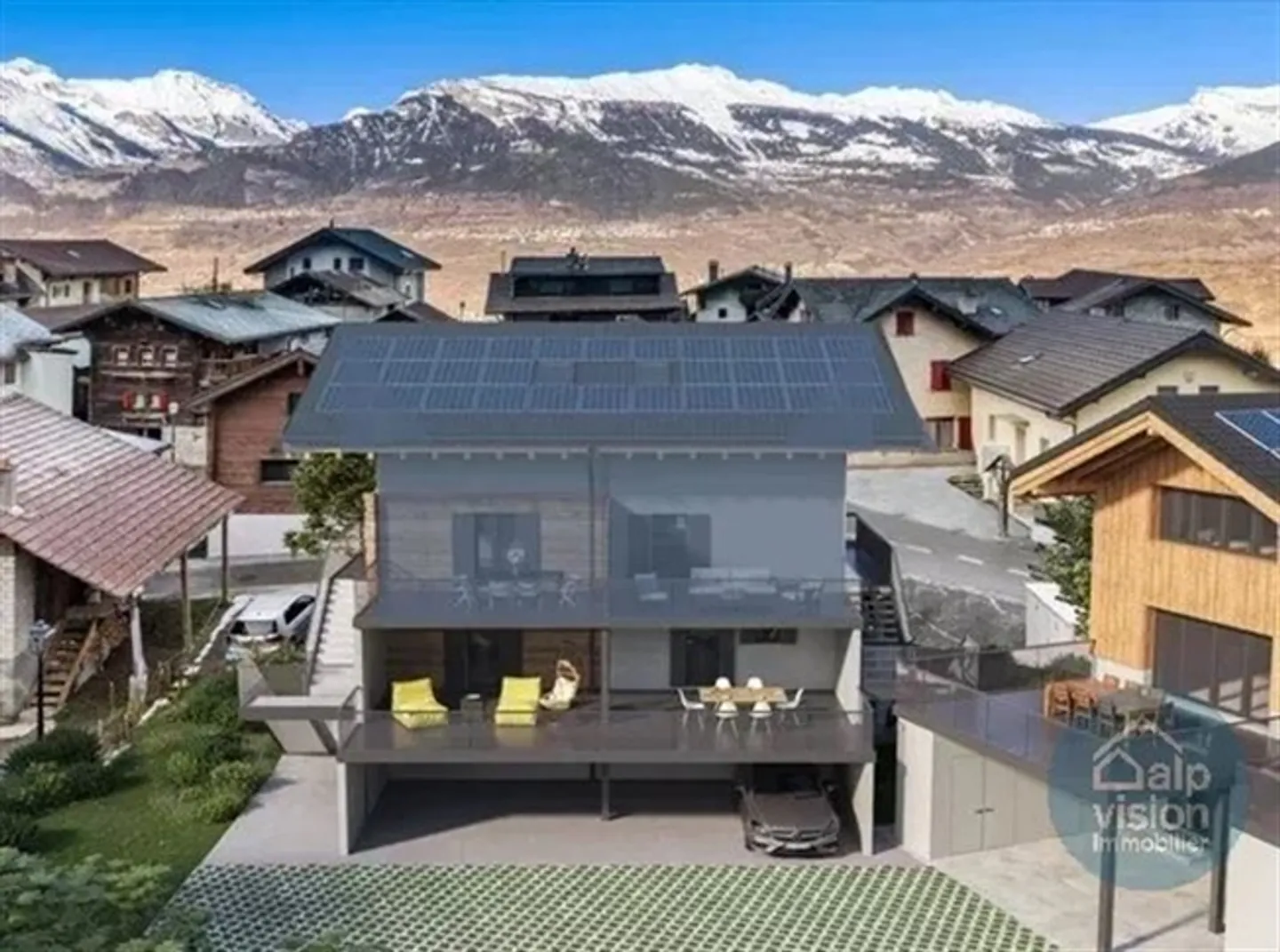 DUPLEX 5,5 STANZE SPAZIOSE LUMINOSE NENDAZ 4 VALLE - Foto 5 di 13