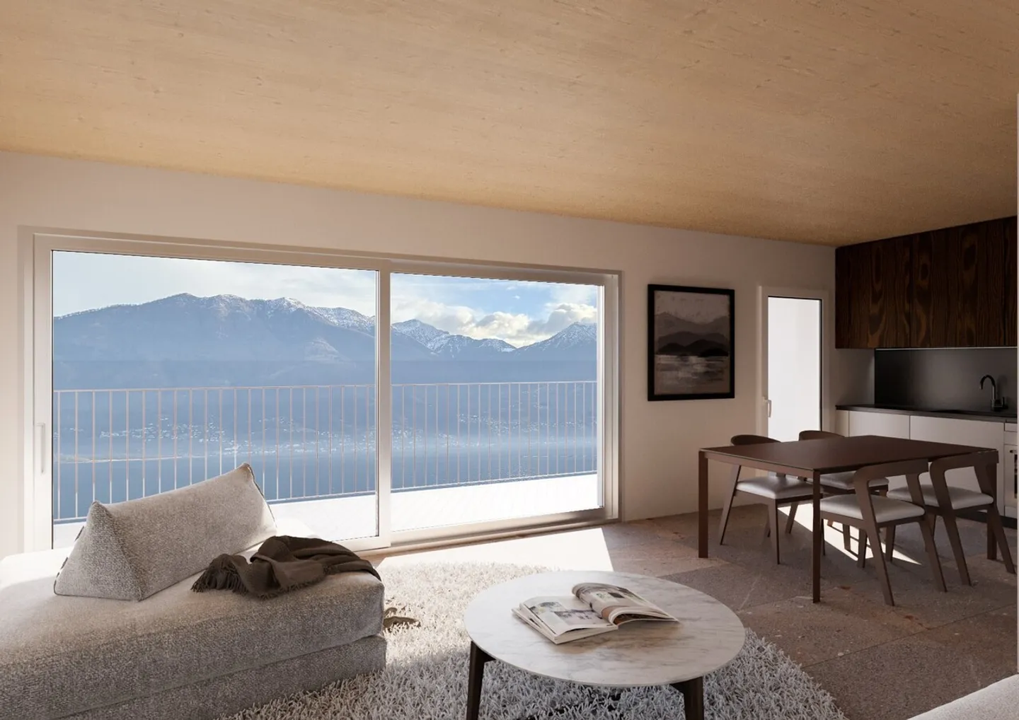 Appartement moderne avec vue sur le lac - Photo 1 sur 4