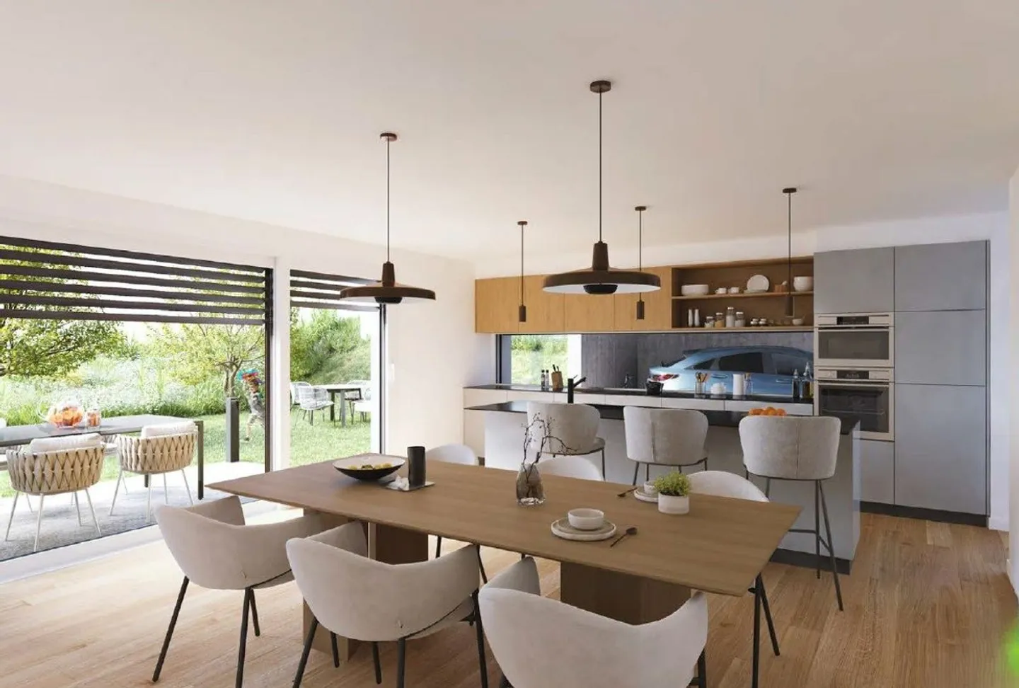 Zeitgenössische Villa in Montherod - Foto 2 von 11