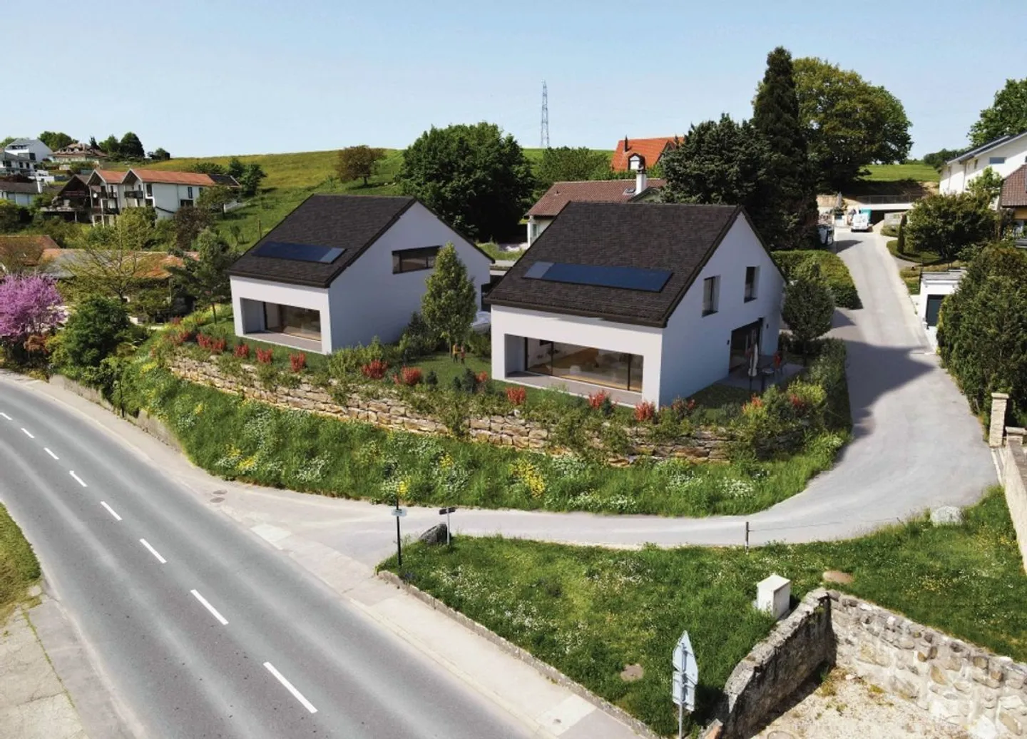 Zeitgenössische Villa in Montherod - Foto 3 von 11