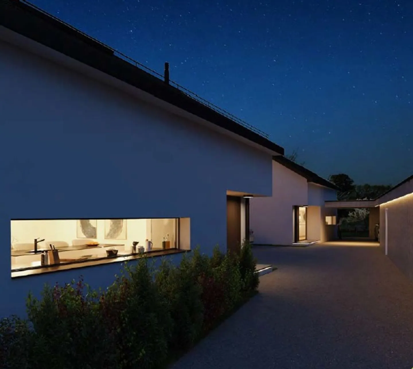 Zeitgenössische Villa in Montherod - Foto 8 von 11