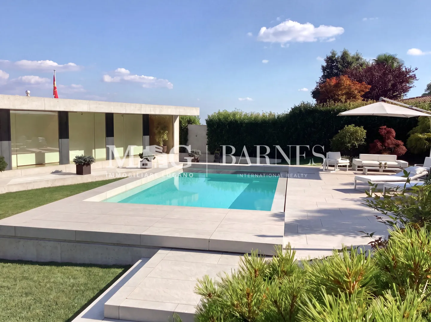 Villa moderne avec vue lac à Cademario - Photo 1 sur 11