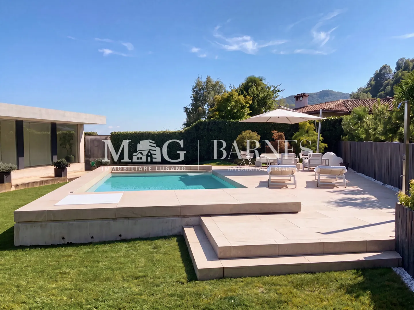 Villa moderne avec vue lac à Cademario - Photo 9 sur 11