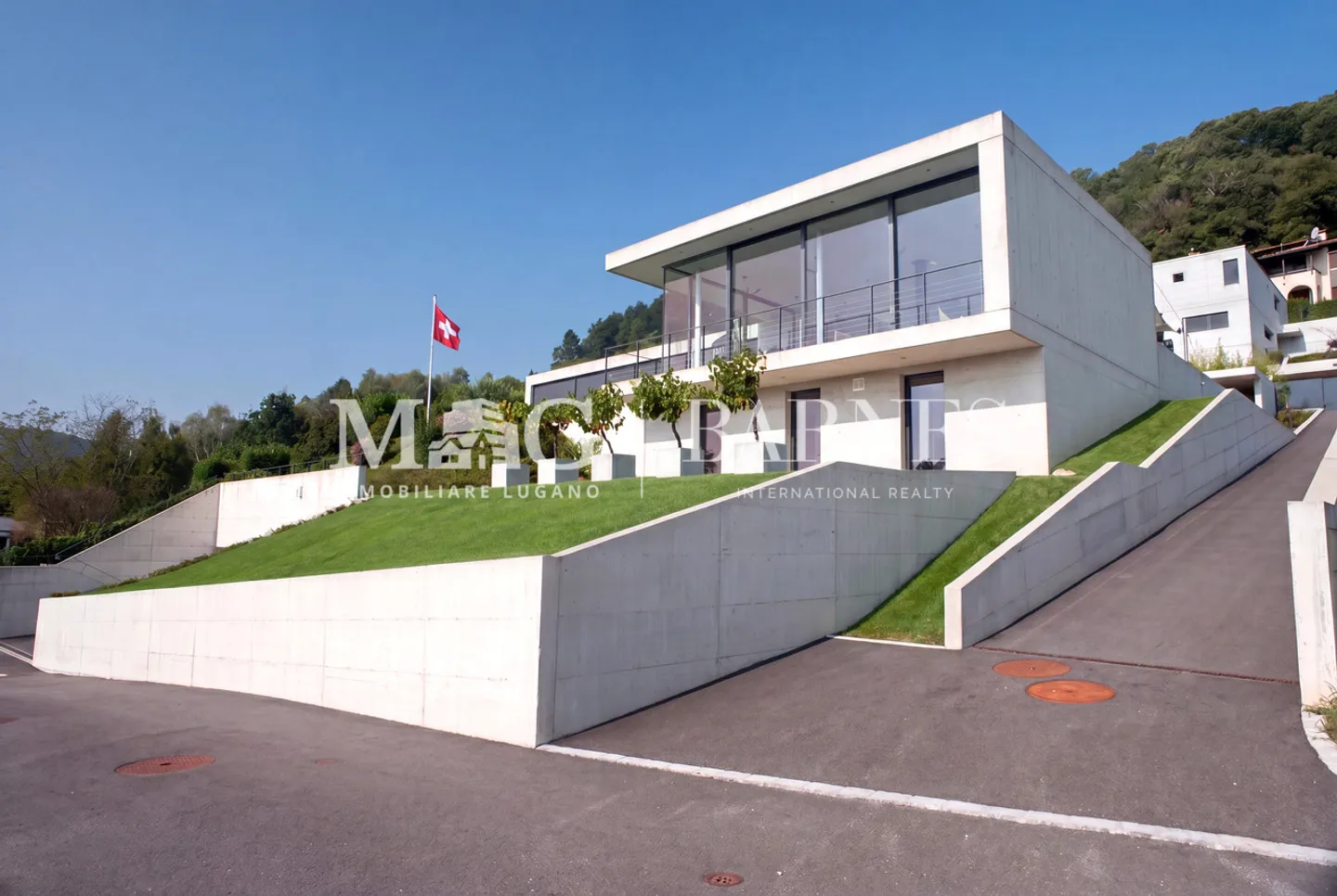 Villa moderne avec vue lac à Cademario - Photo 11 sur 11