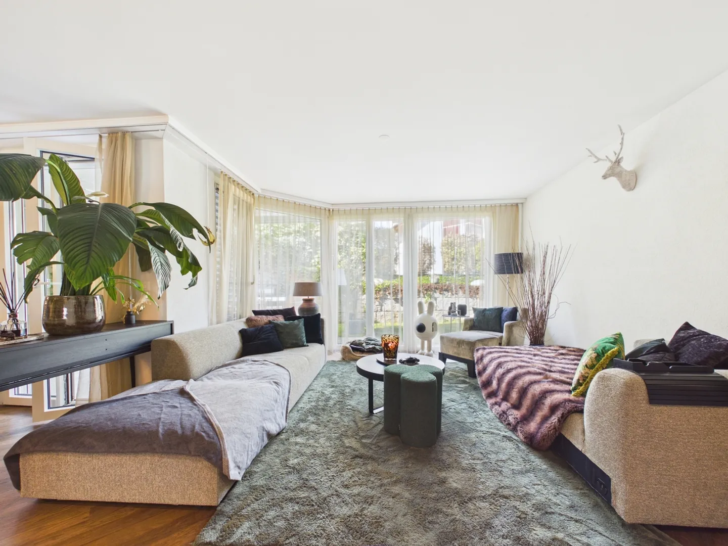 Moderne 3.5-Zimmer Gartenwohnung an top Lage - Photo 2 sur 15