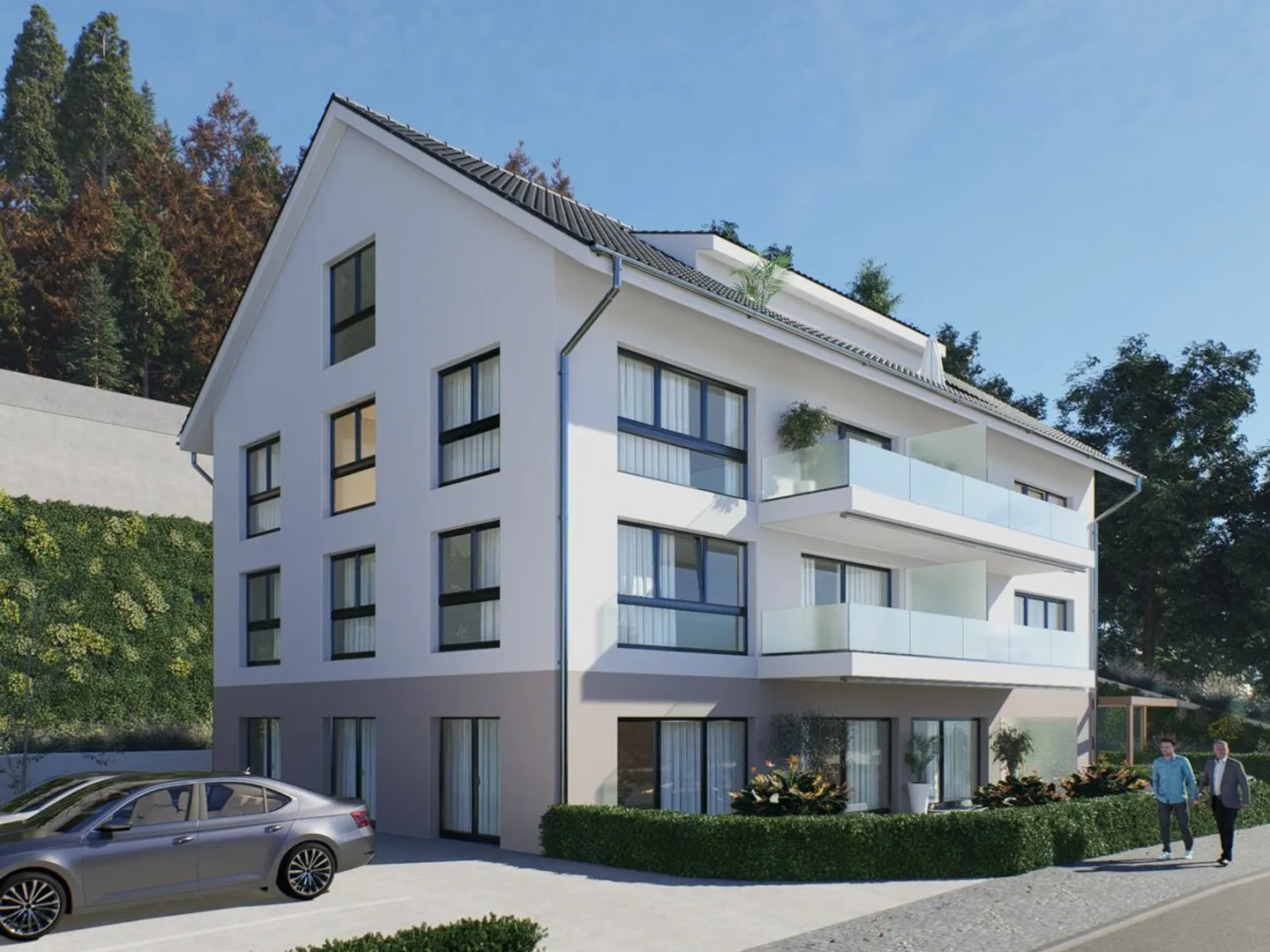 (Riservato) Nuova costruzione a Heimberg - Appartamento con giardino 2,5 locali - Foto 2 di 12