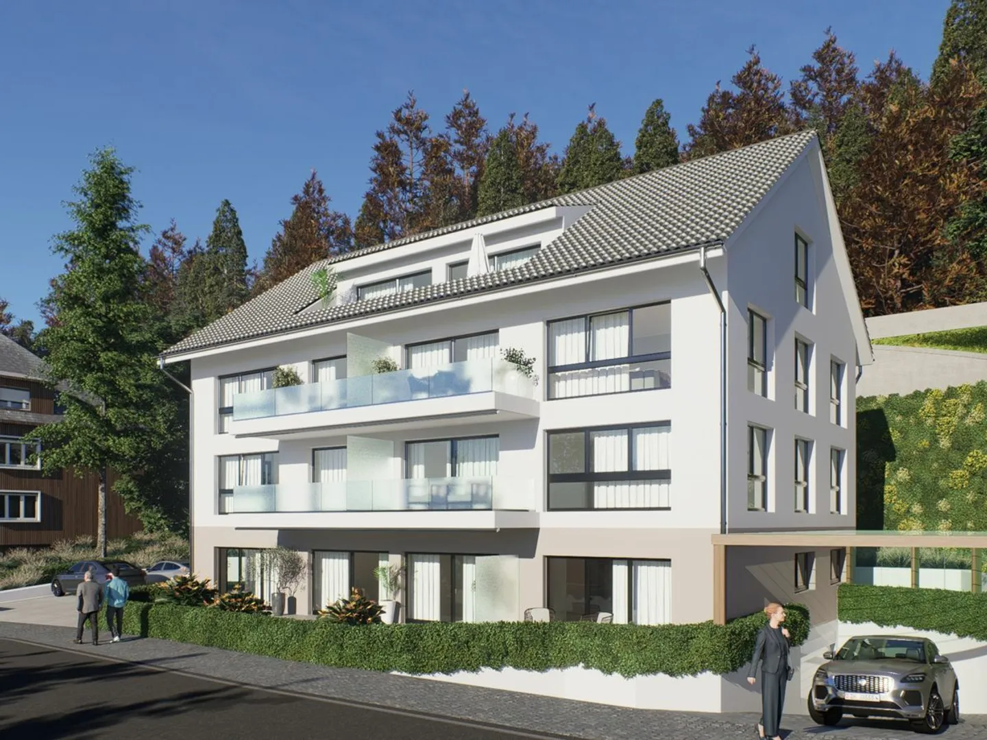 (Riservato) Nuova costruzione a Heimberg - Appartamento con giardino 2,5 locali - Foto 4 di 12