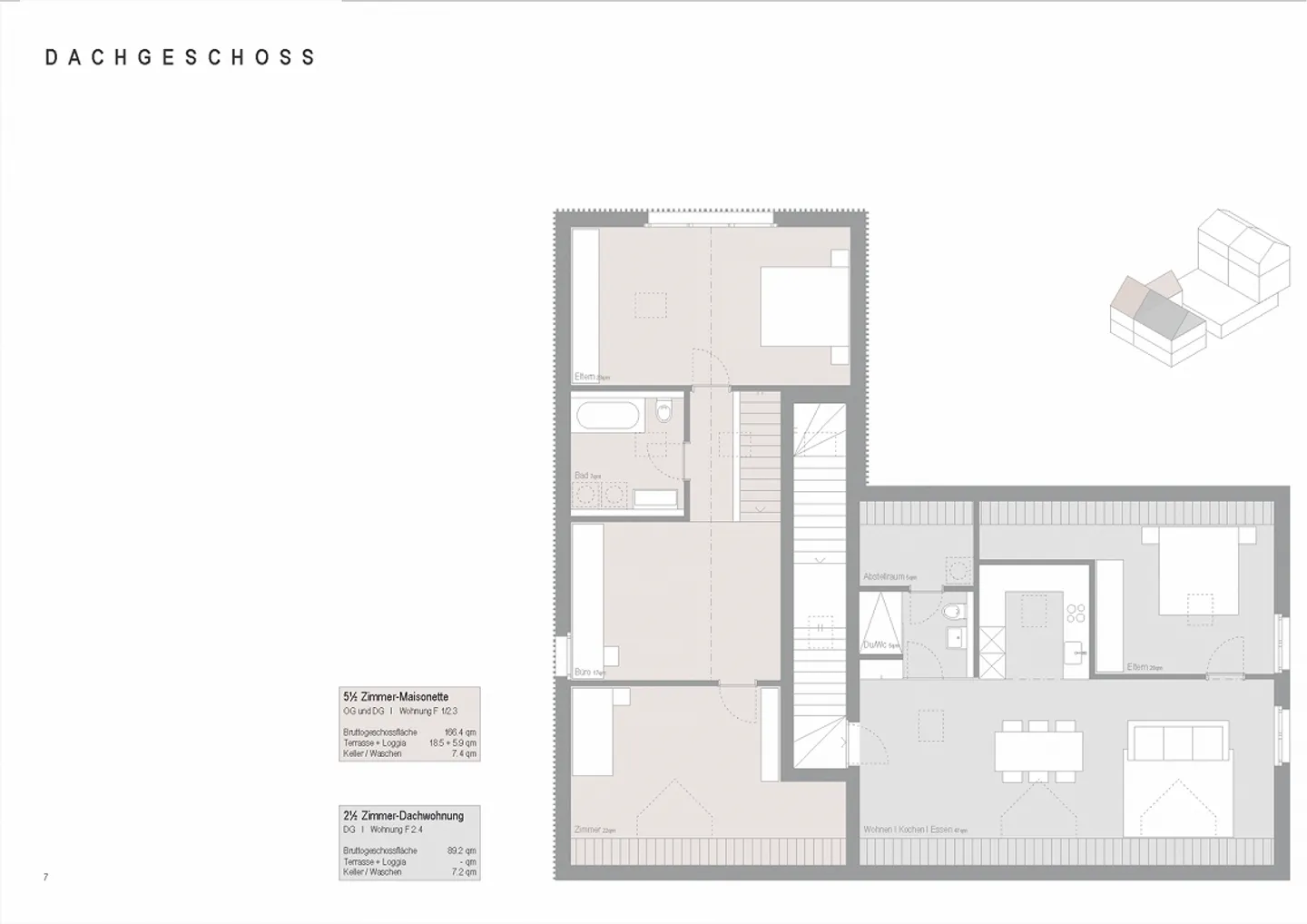 Dachwohnung mit Säntisblick - Foto 8 von 11