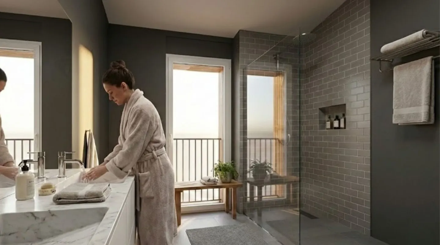 Appartement en attique avec sensation de loft et vue panoramique sur le lac de Constance - Photo 5 sur 12