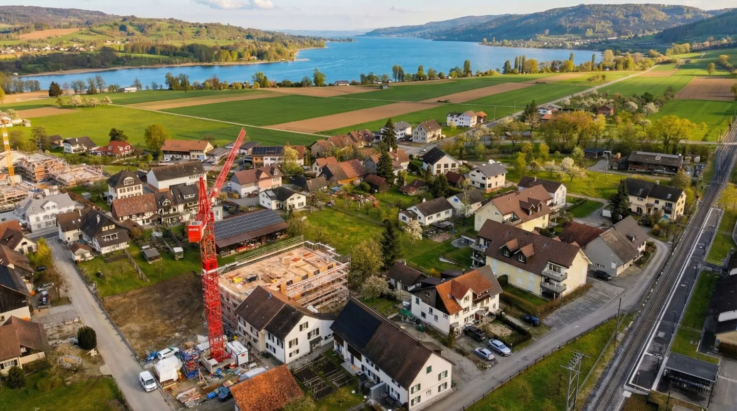 Appartement en attique avec sensation de loft et vue panoramique sur le lac de Constance - Photo 9 sur 12