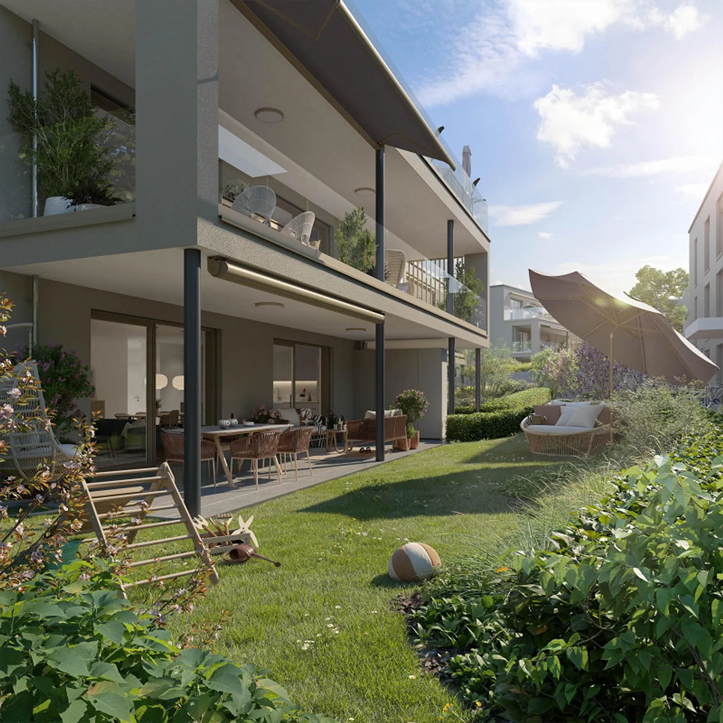Appartamento attico nello sviluppo 'Seewärts' a Güttingen - Foto 10 di 12
