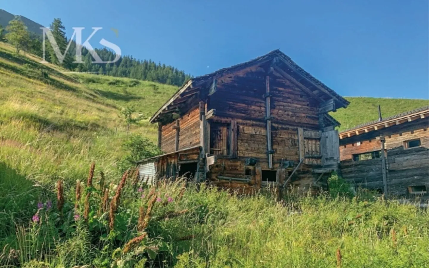 Fienile tranquillo da ristrutturare - vista fantastica - Foto 1 di 14