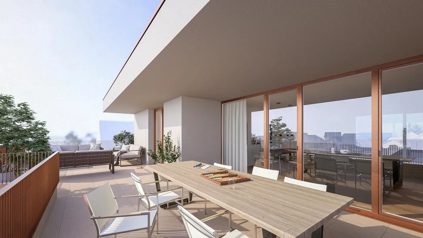 Moderne 3.5-Zimmer Wohnung mit Balkon - Foto 8 von 11