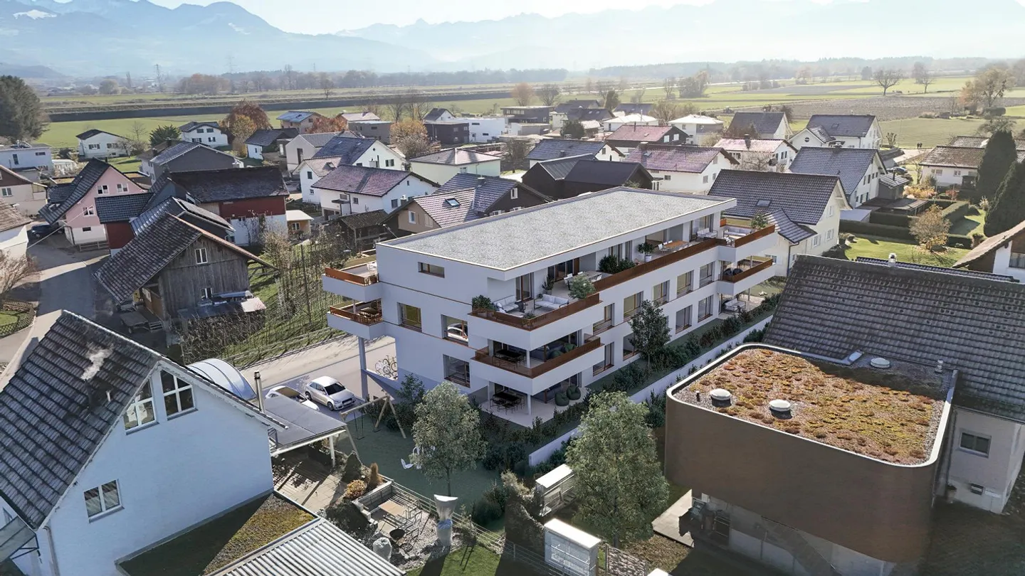 Moderne 3.5-Zimmer Wohnung mit Balkon - Foto 9 von 11