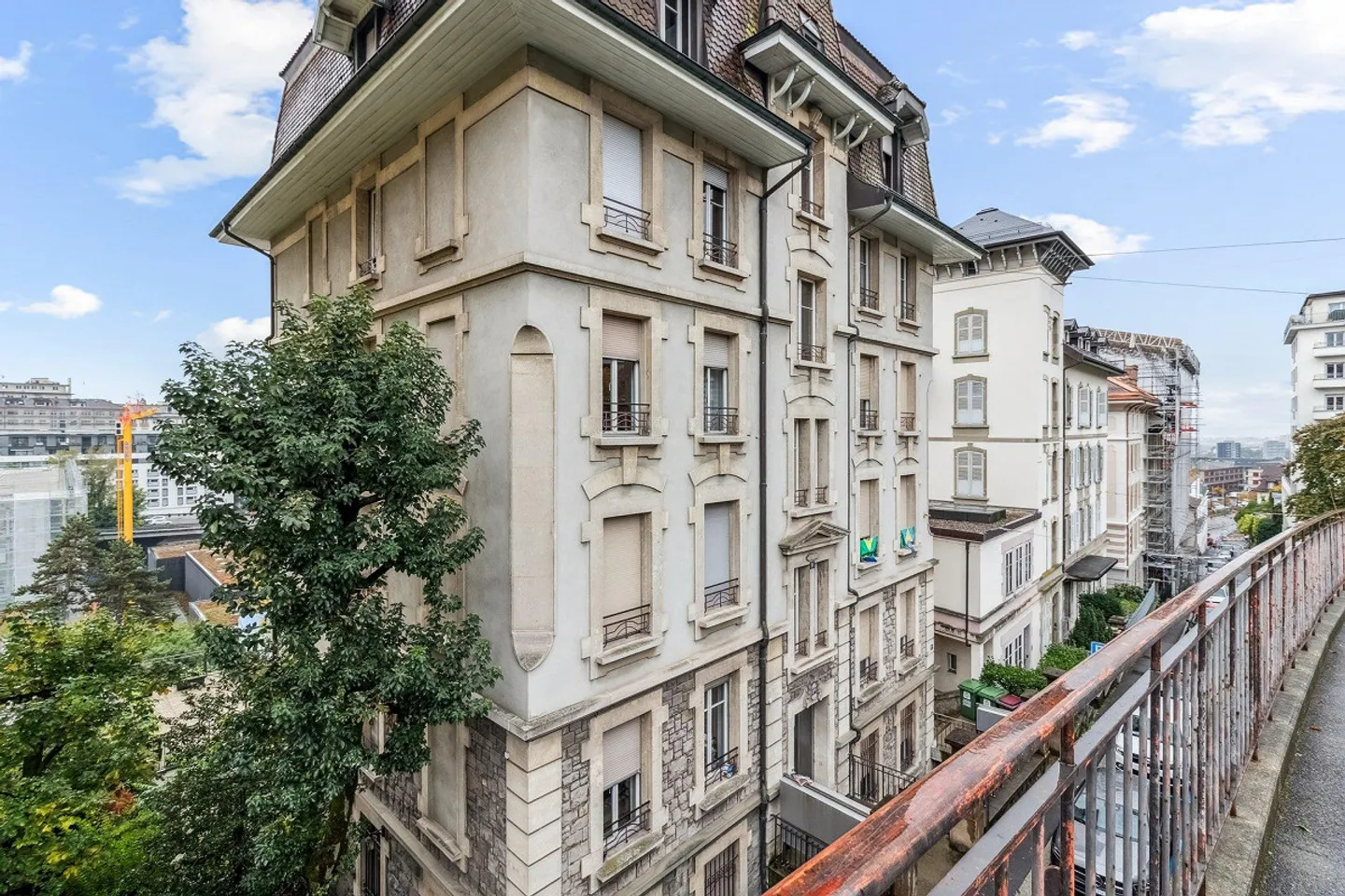 Appartement dans le style Haussmannien avec exception et jardin au centre de Lausanne - Photo 1 sur 1
