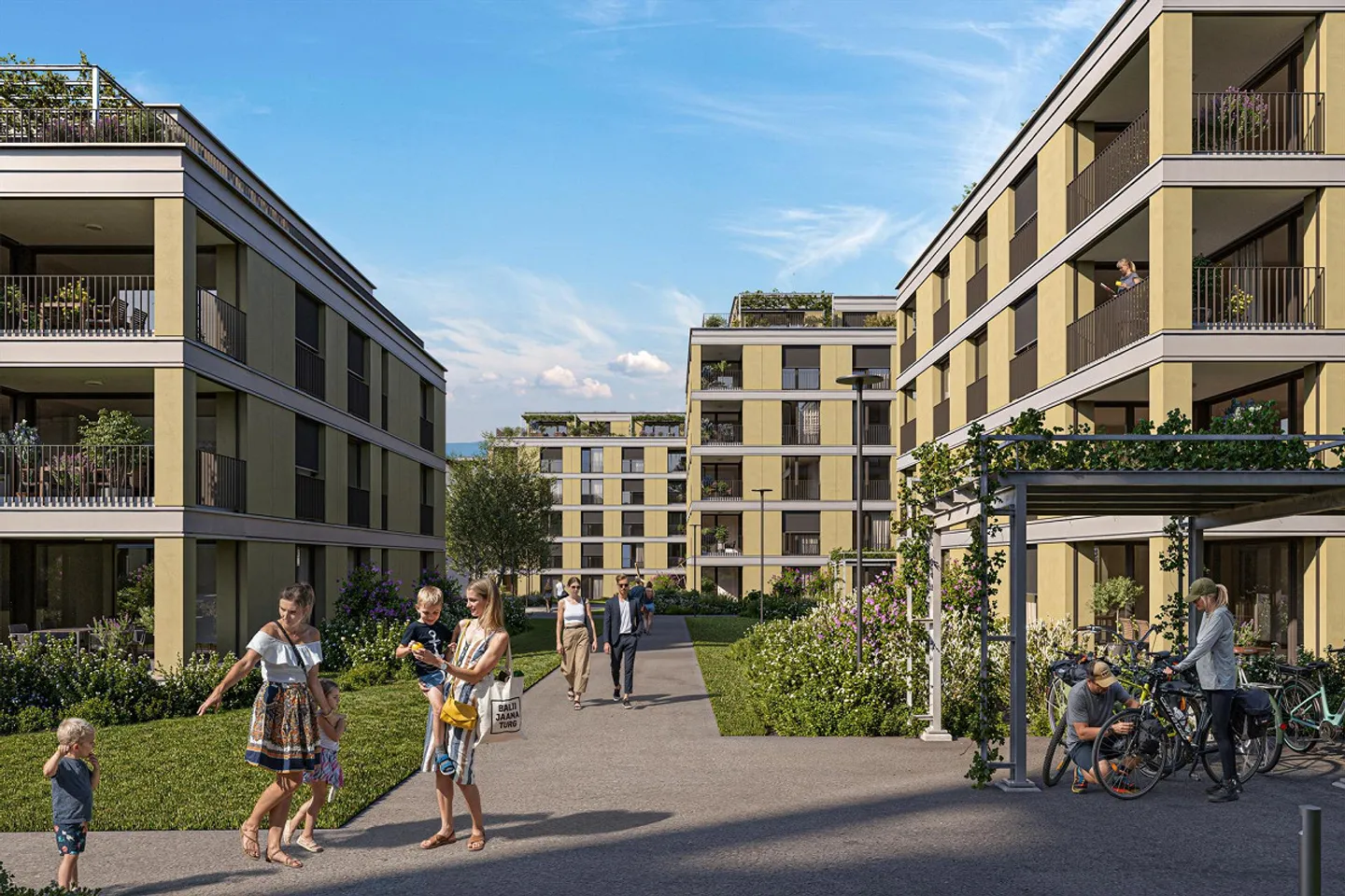 Appartements spacieux de 4,5 pièces avec standard de propriété - Photo 7 sur 8