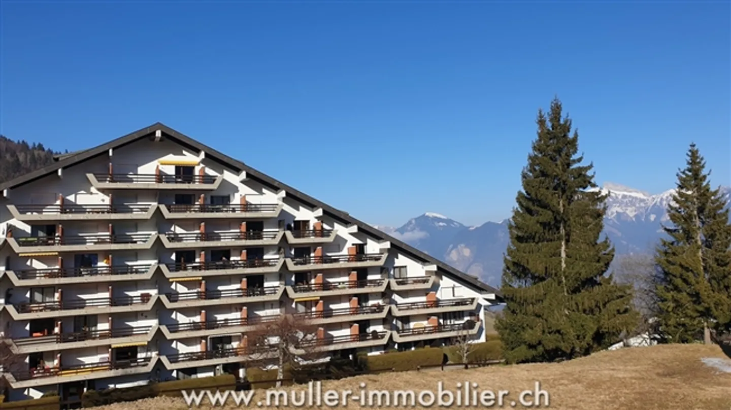 Friendly studio facing south in Torgon - Photo 2 of 13