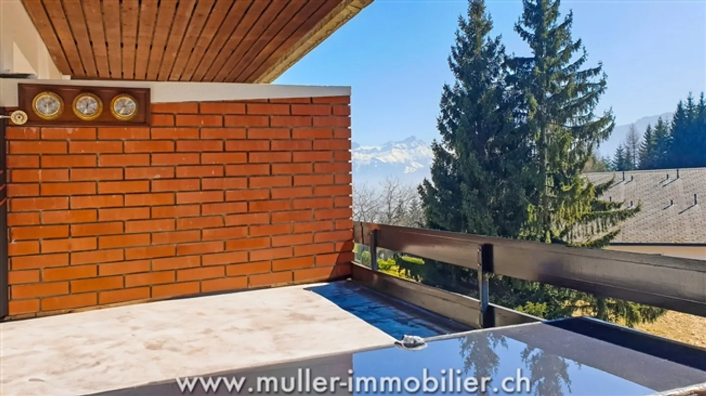 Friendly studio facing south in Torgon - Photo 9 of 13