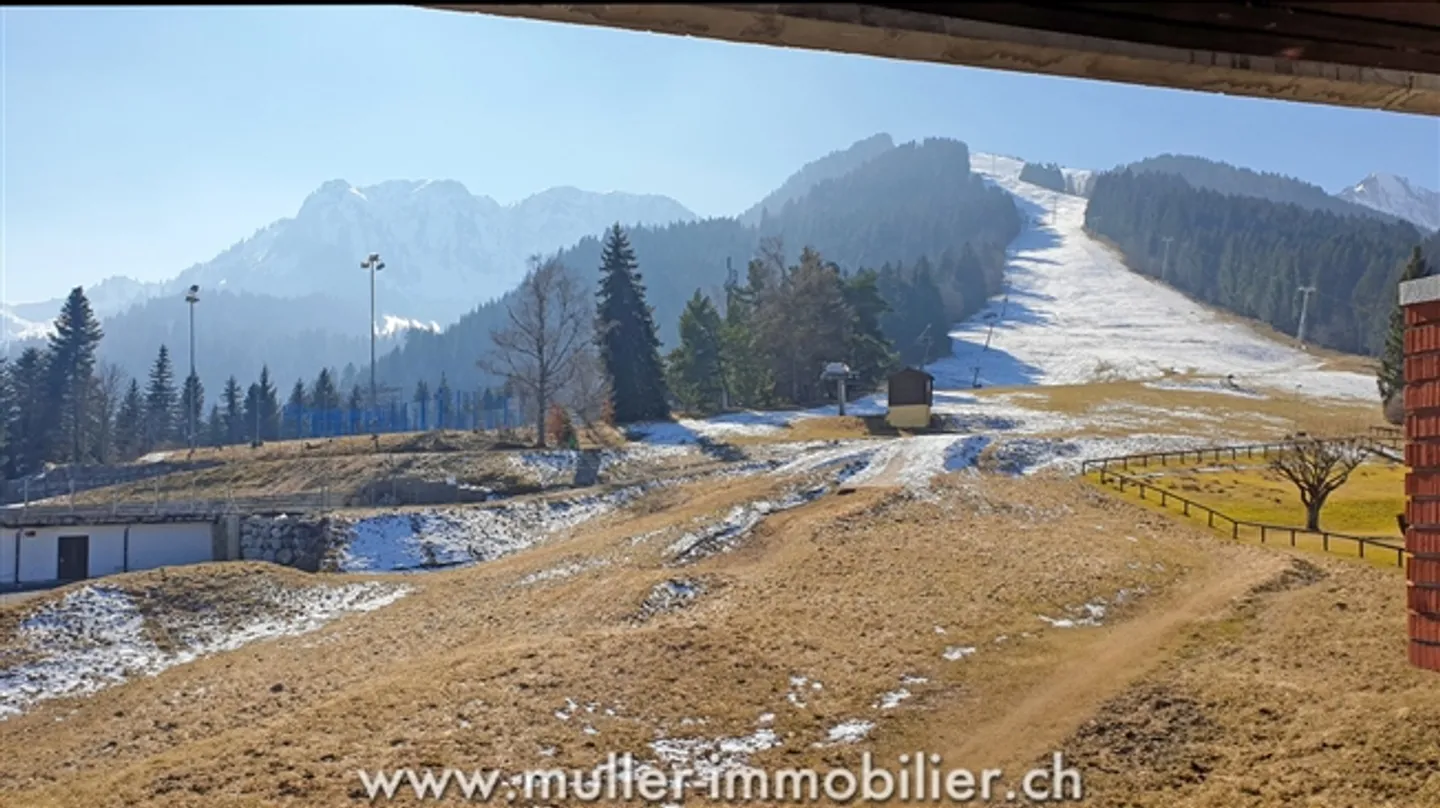 Friendly studio facing south in Torgon - Photo 10 of 13