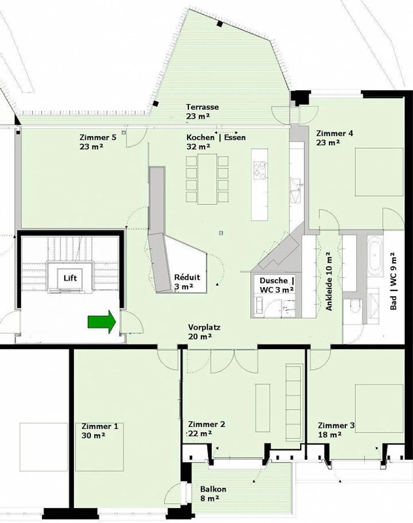 Grosszügige 6-Zimmerwohnung - Foto 14 von 14
