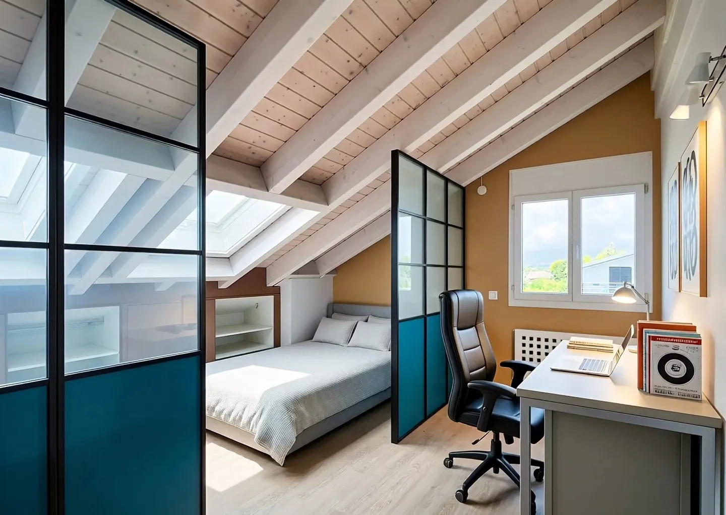Attico duplex di 6,5 locali con vista lago a St-Sulpice - Foto 4 di 13