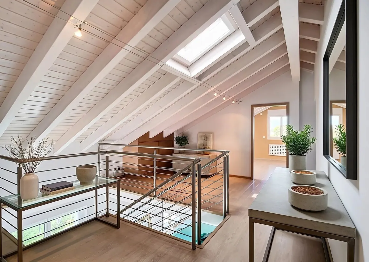 Attico duplex di 6,5 locali con vista lago a St-Sulpice - Foto 10 di 13