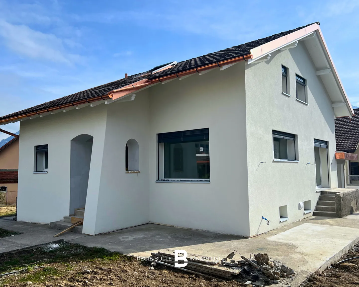 La Tour-de-Trême - Magnifica villa ristrutturata in un quartiere tranquillo - Foto 1 di 16