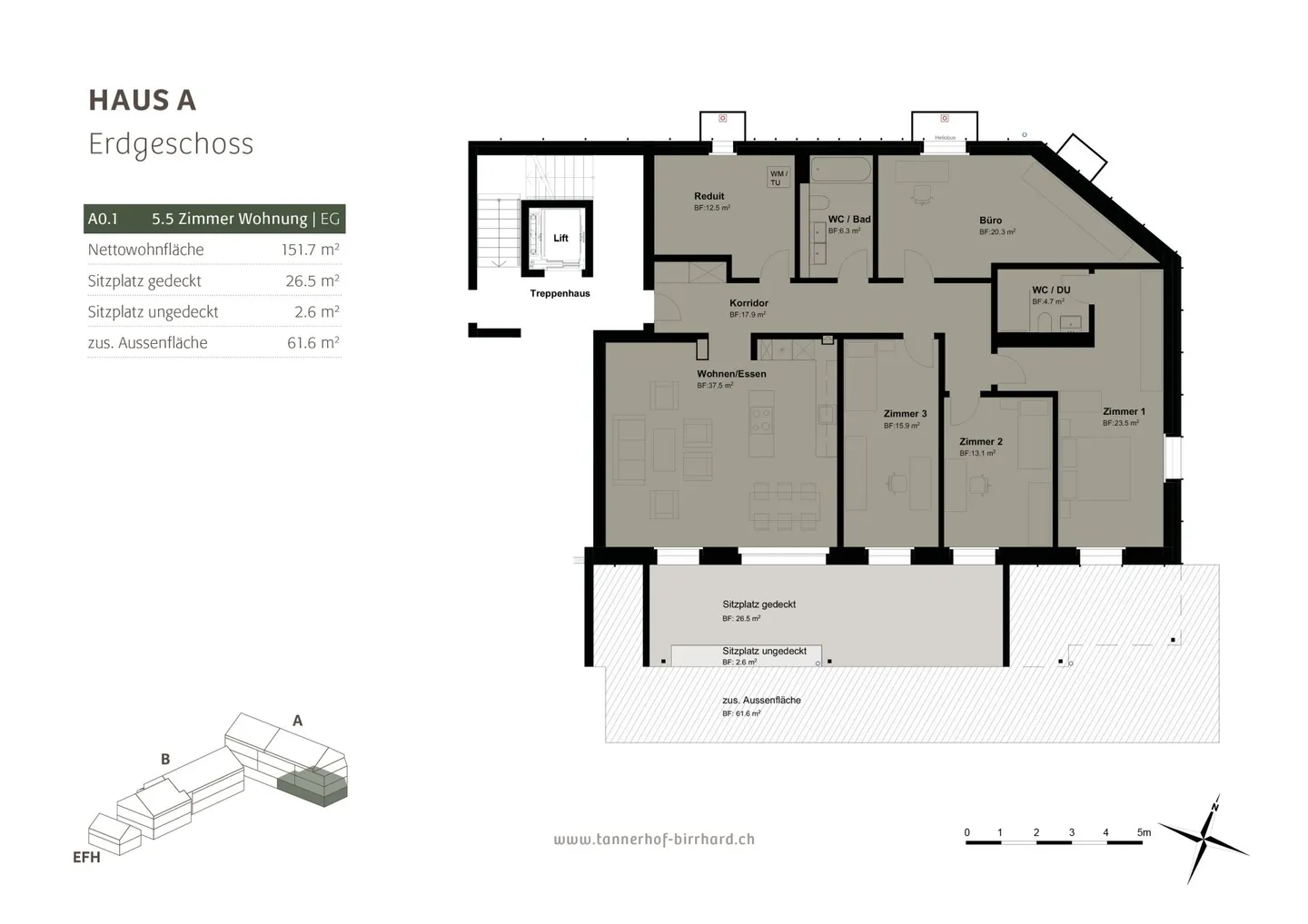 Condominium spacieux de 5,5 pièces avec patio - Photo 8 sur 11