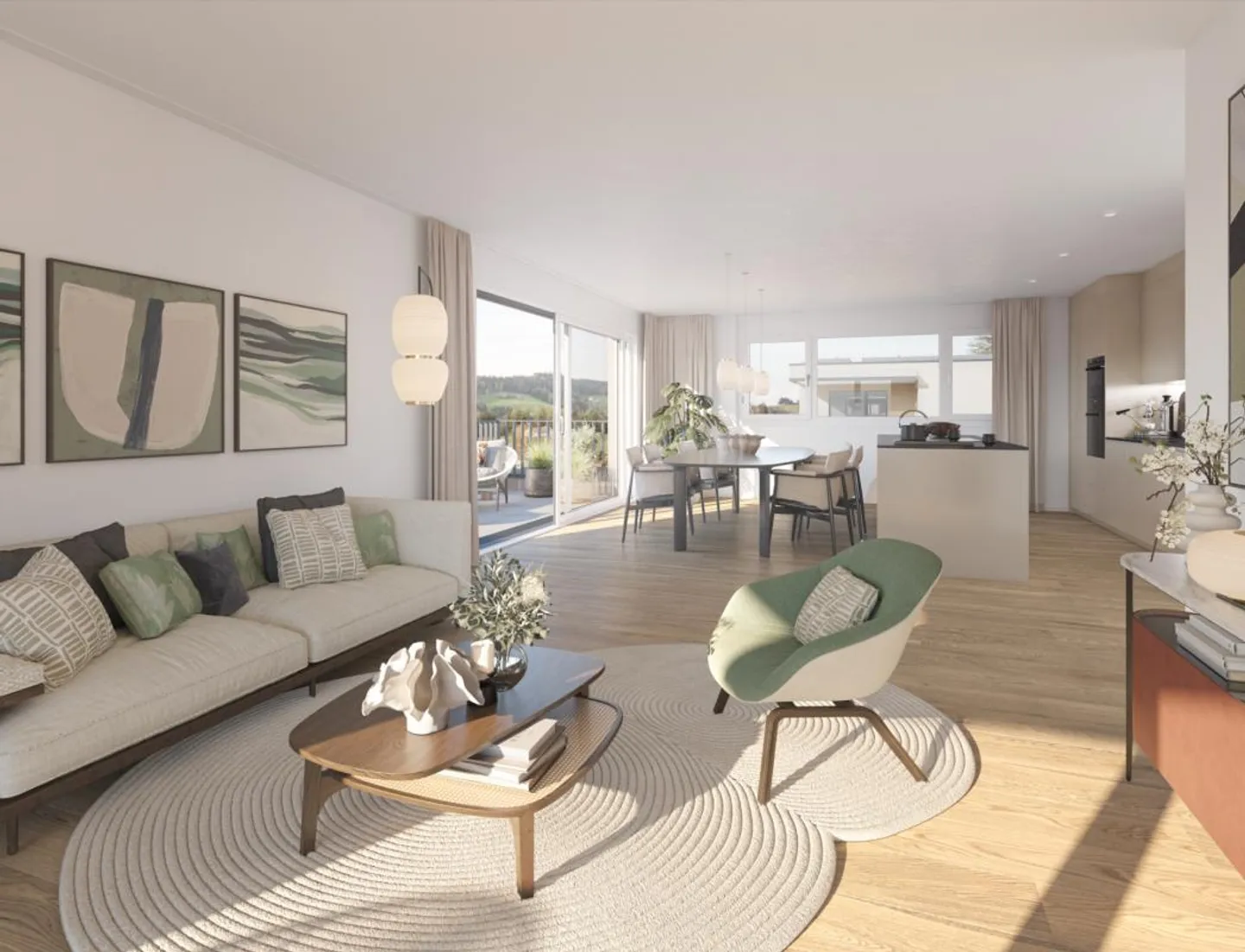 NOUVEAU - Appartement en attique avec vue imprenable - Photo 2 sur 4