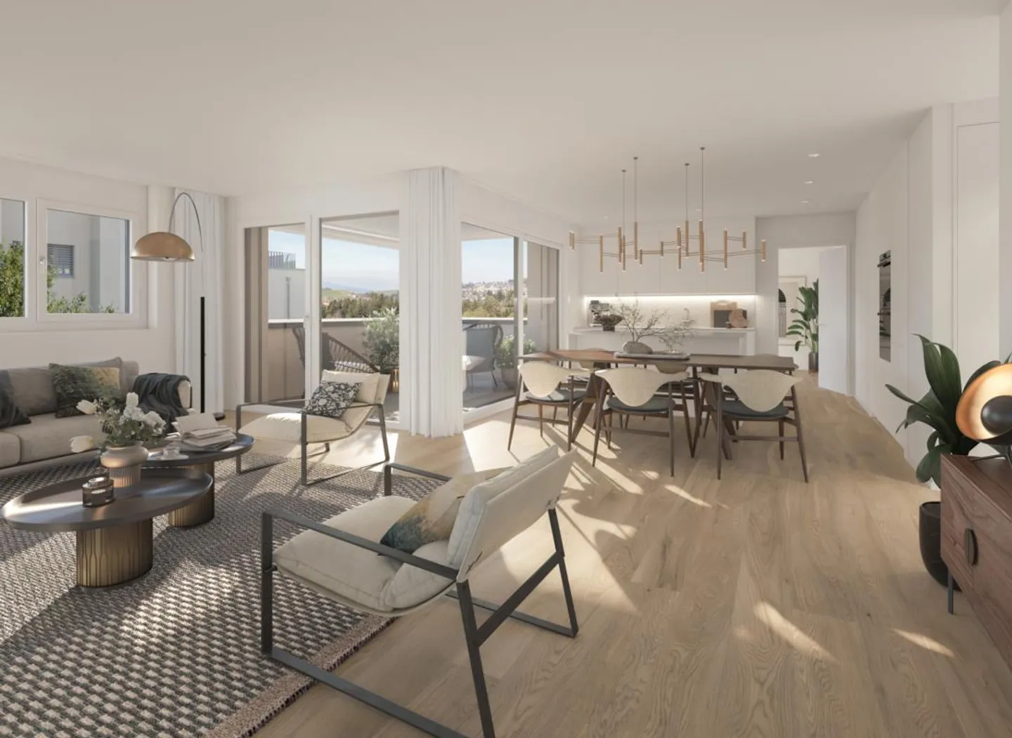 NOUVEAU - Appartement en attique avec vue imprenable - Photo 3 sur 4