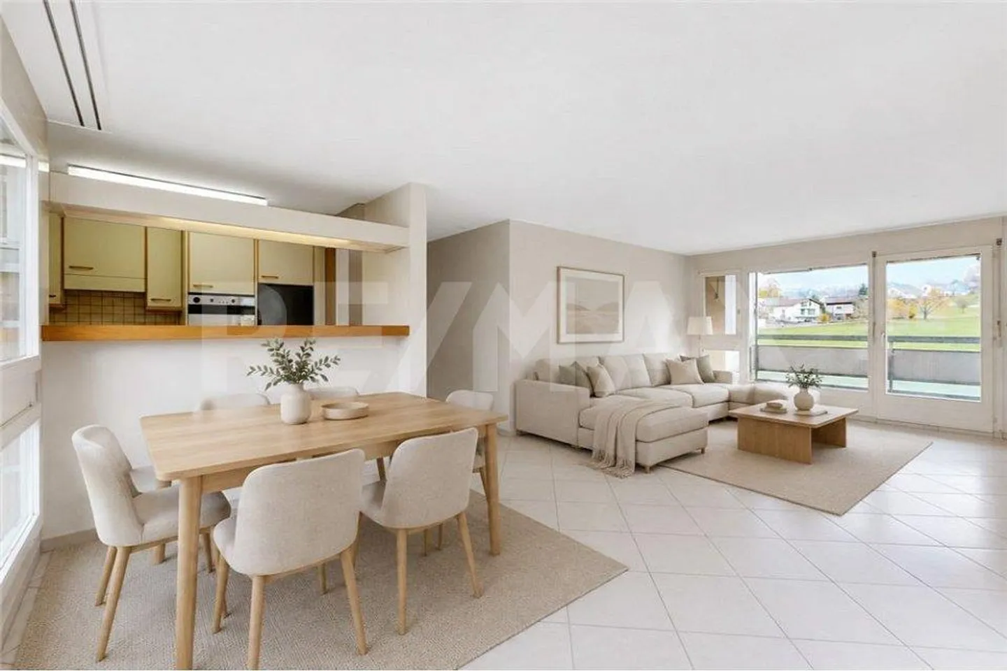 The view included - 4½-room attic apartment on the top floor - Photo 1 of 13
