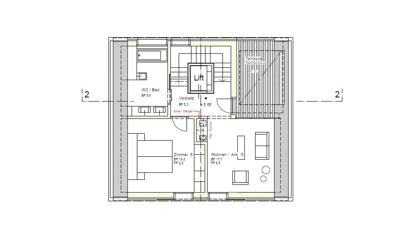 Casa unifamiliare di 6,5 stanze Raihalten Plus - Foto 6 di 7