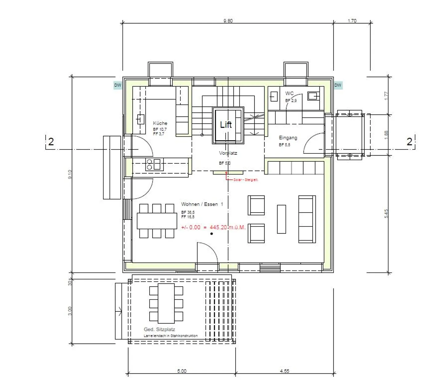 Casa unifamiliare di 6,5 stanze Raihalten Plus - Foto 5 di 7