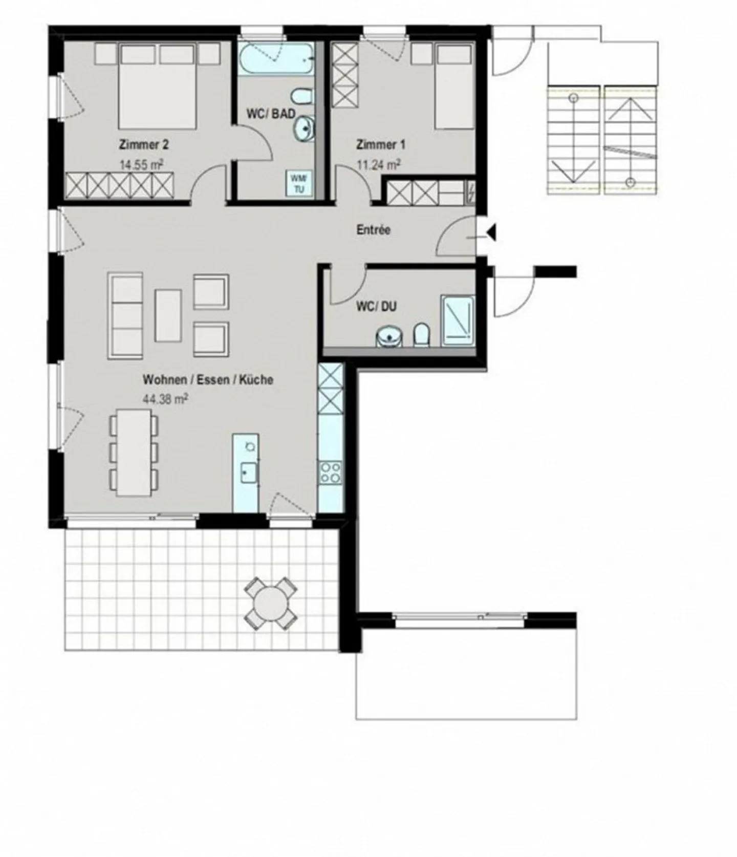 3.5-room apartment in Neuendorf SO - Photo 5 of 5