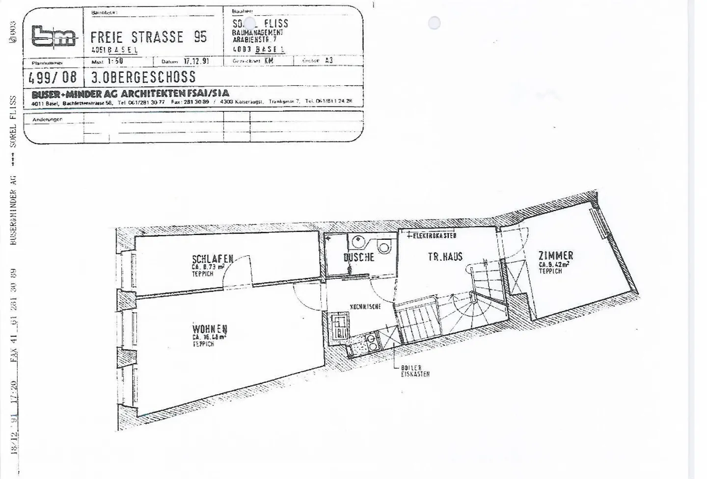 Appartement 2 pièces au cœur de Bâle - Photo 2 sur 2