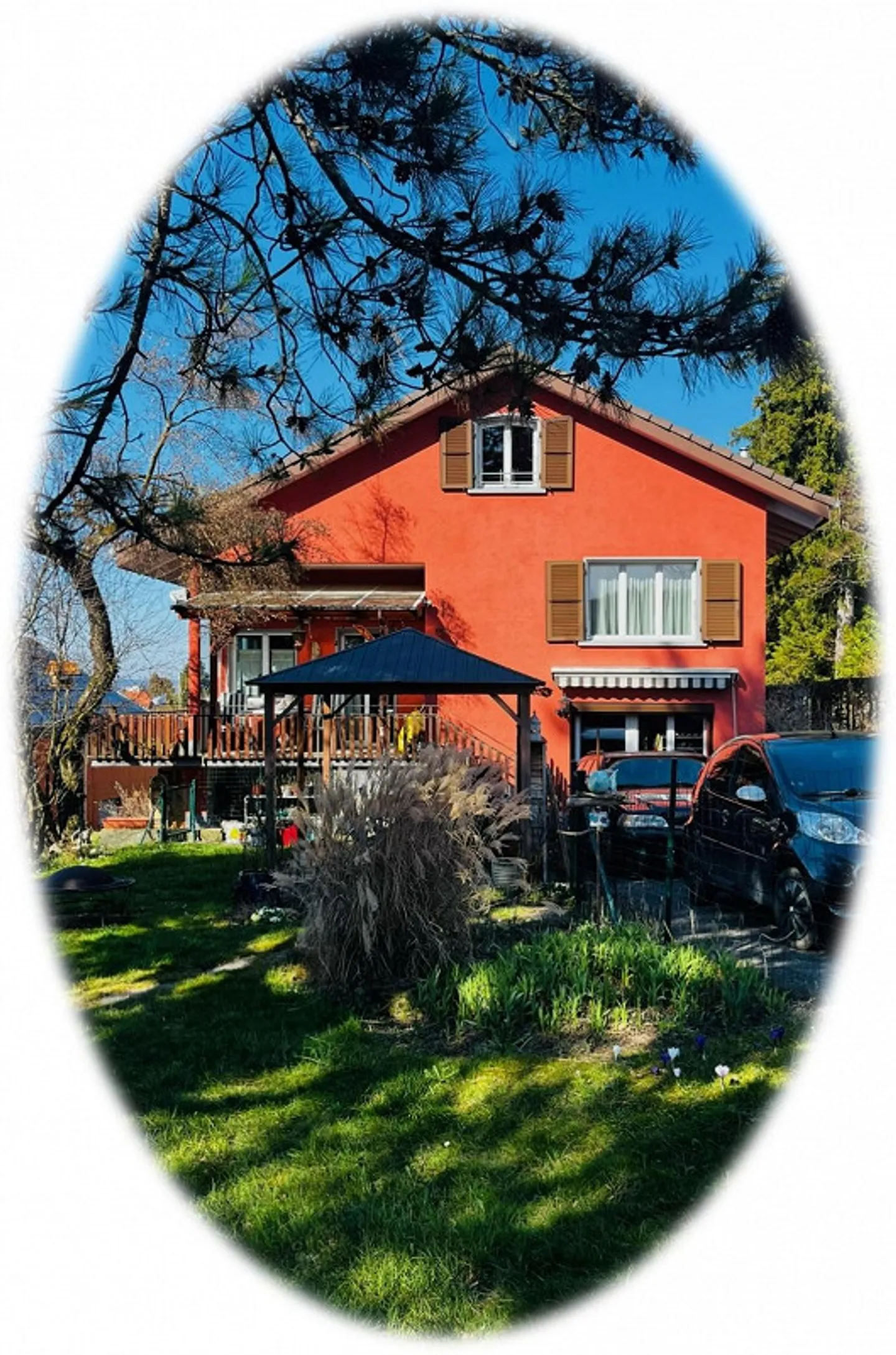 Charmantes freistehendes Haus in Reinach - Foto 2 von 13