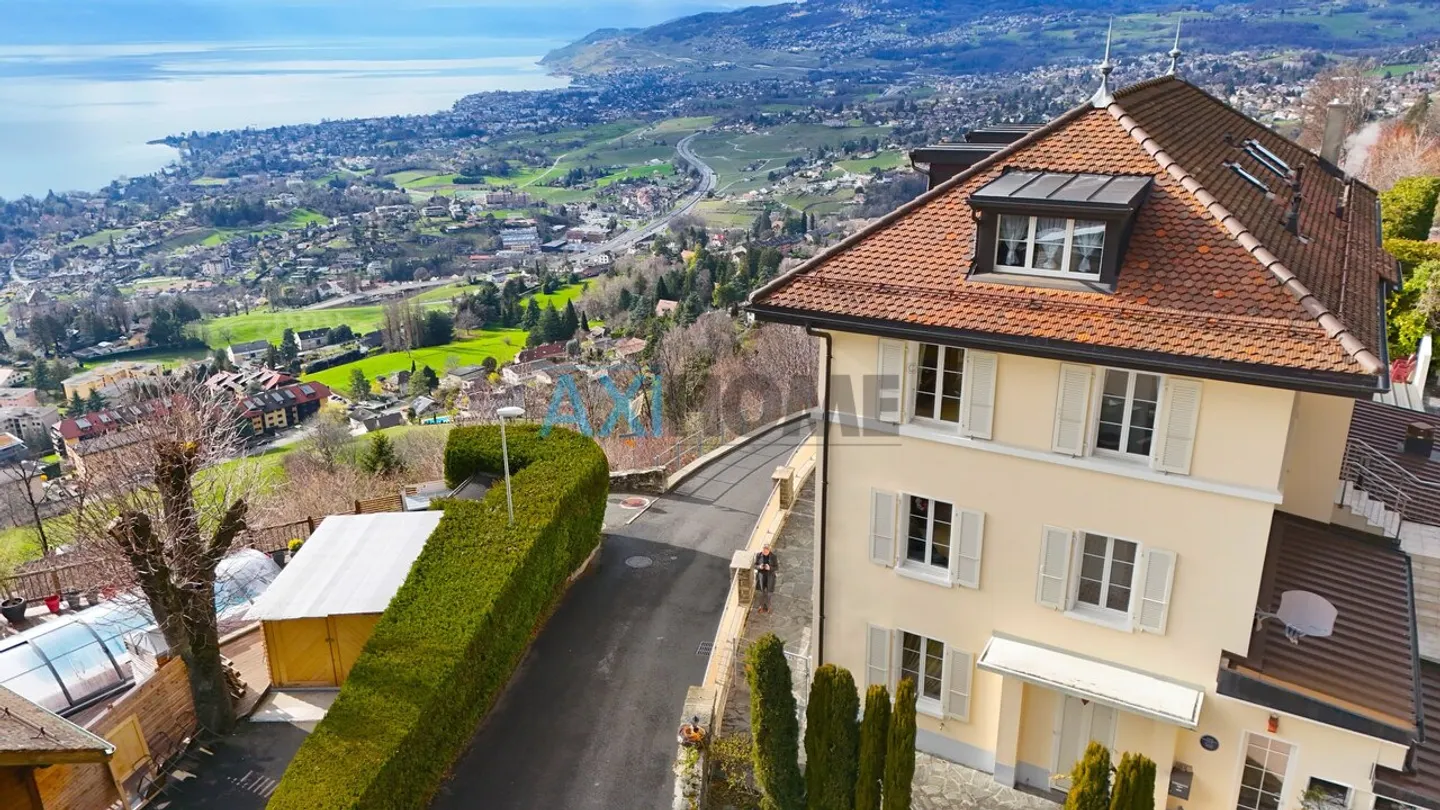 IN ESCLUSIVA! Villa padronale con vista panoramica su Montreux - Foto 24 di 27