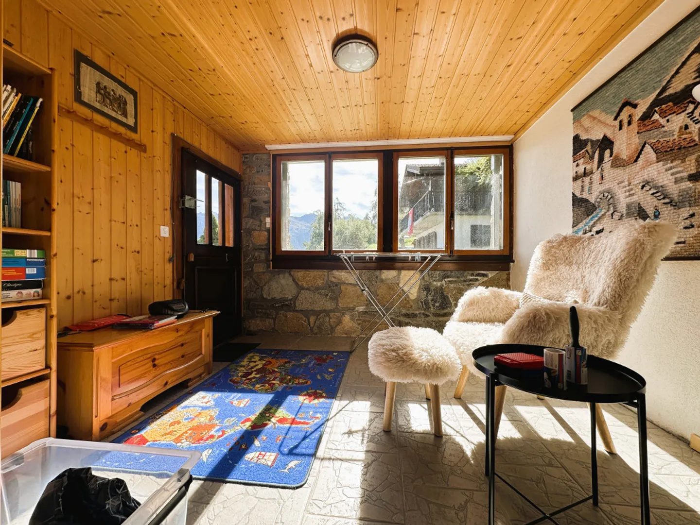 MAYENS DE SION - Individual chalet on a 1422 m2 plot near Thyon - Photo 3 of 8