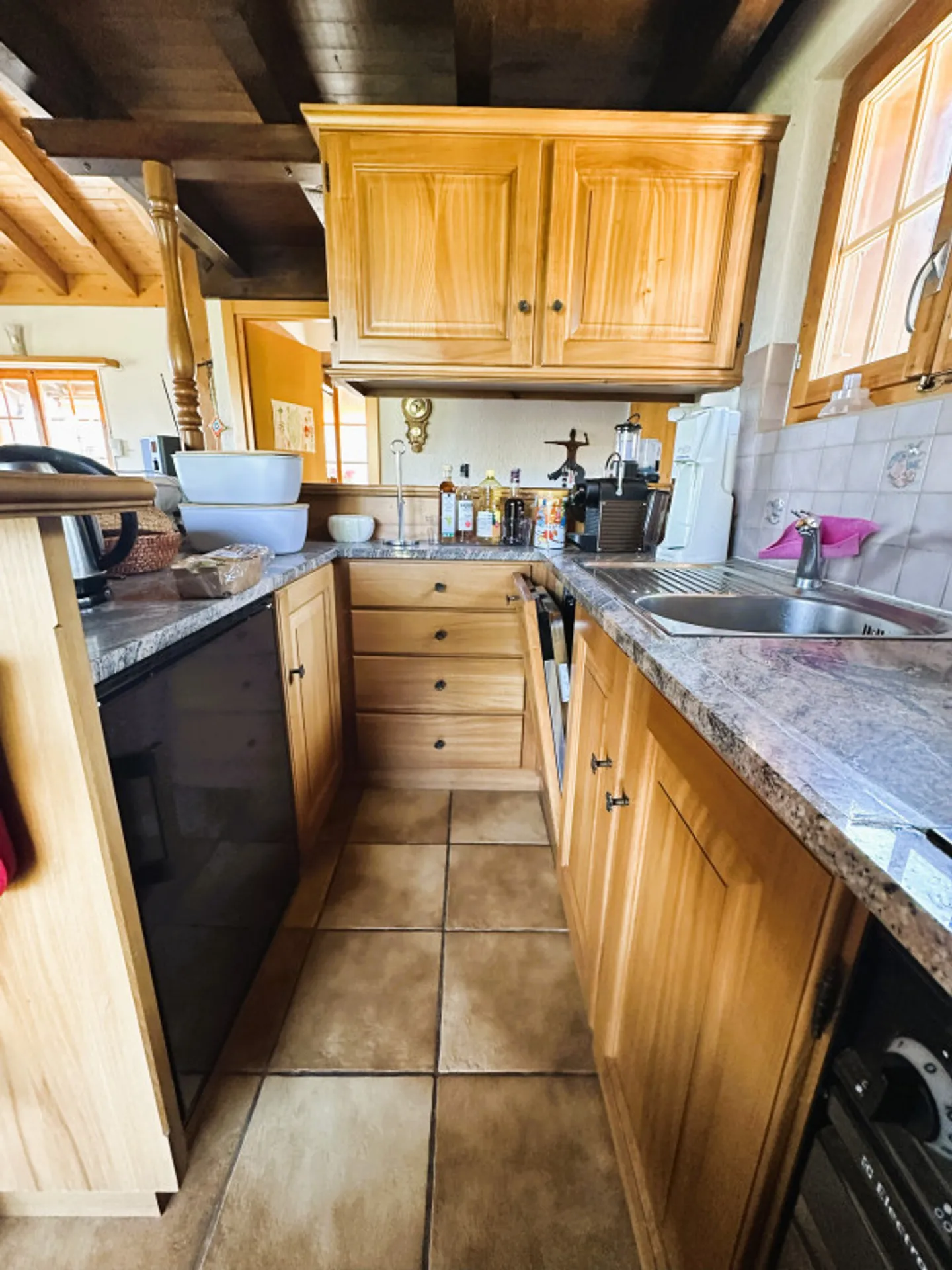 MAYENS DE SION - Individual chalet on a 1422 m2 plot near Thyon - Photo 6 of 8