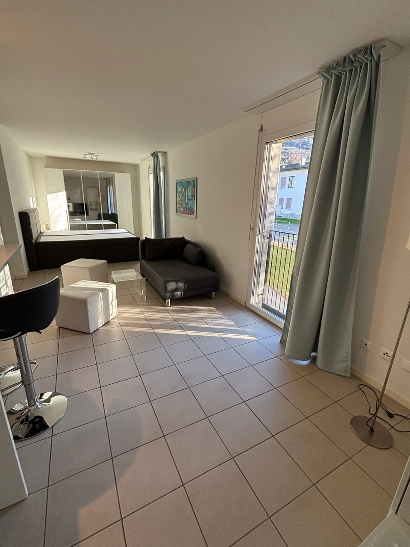 Appartement à louer à Giubiasco, élégant studio meublé - Photo 7 sur 10