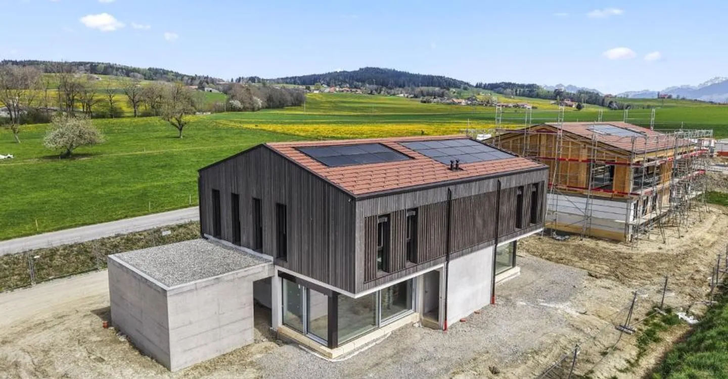 2 ville bifamiliari nuove di 5,5 locali a Sâles - Foto 5 di 7