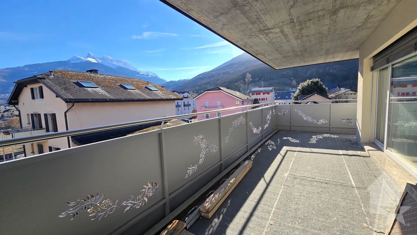 Collombey, 4.5 stanze in un edificio nuovo - Foto 2 di 12