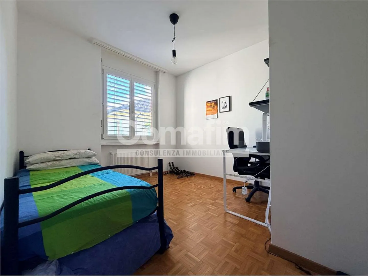 Viganello - Bright 3.5-room apartment with large terraces and parking - Photo 12 of 13