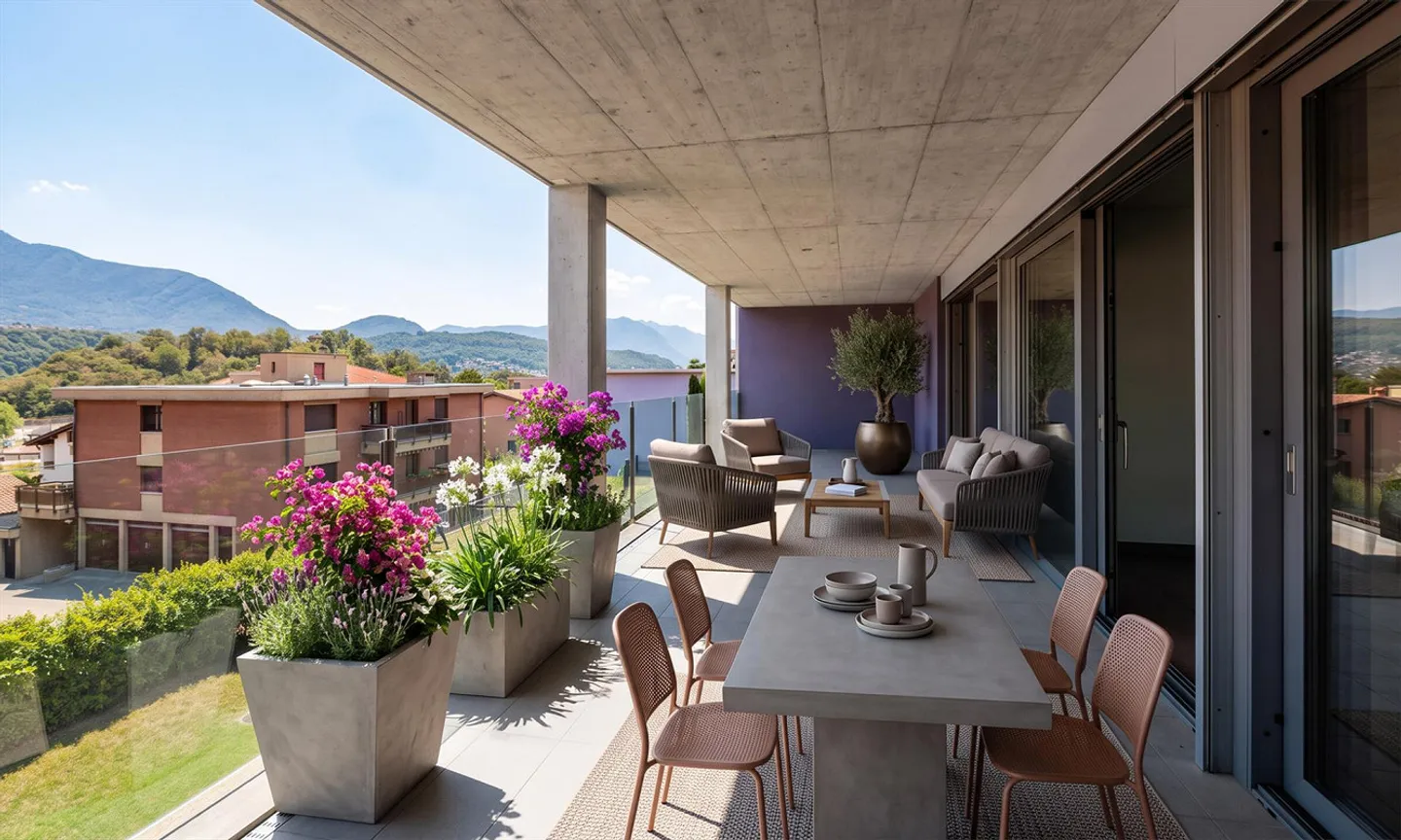 LUMINOSO E MODERNO 2.5 LOCALI CON AMPIA TERRAZZA A GRAVESANO - Foto 2 di 9